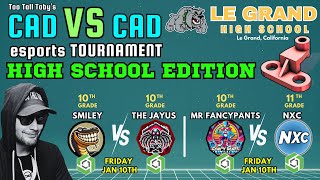 CAD vs CAD esports Tournament - Le Grand HIGH SCHOOL STUDENTS!  Jan 10th - 1 PM East Coast, USA