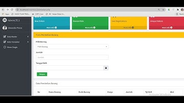 Proses Transaksi pada Sistem Inventory Barang