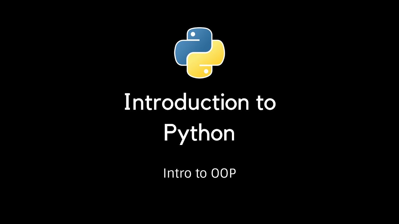 Introdution to python - OOP