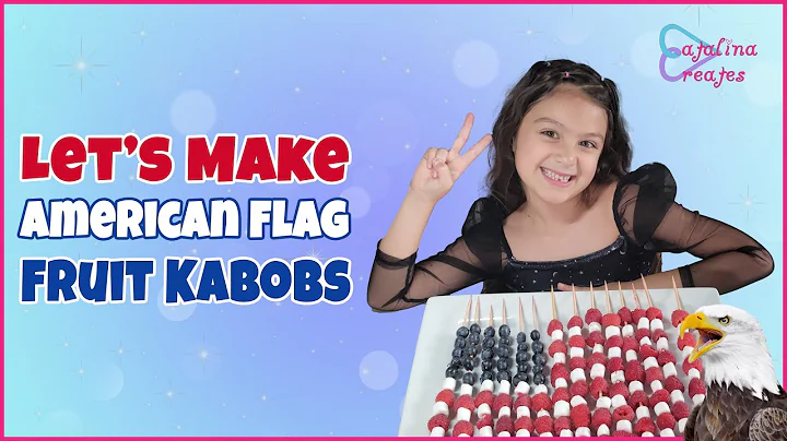 Let's Make American Flag Fruit Kabobs!