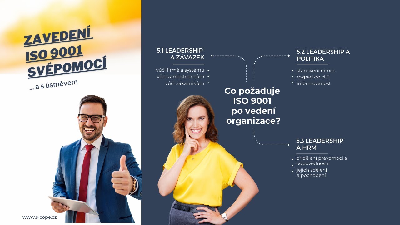 ISO 9001 svépomocí (4/8): Vedení