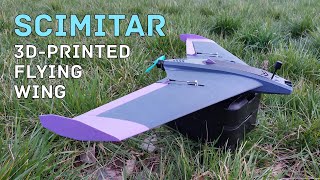 Scimitar : 3D-printed flying wing