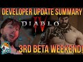 Diablo IV Developer Update! Condensed Summary! [Diablo 4 April 2023]