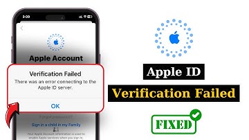 How To Fix Apple ID Verification Failed on iPhone | Error Connecting To The Apple ID Server (Solved)