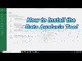 How to Install the Data Analysis Tool in Excel Mp3 Song