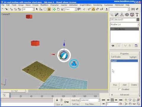 3D Max Tutorial - Soft body
