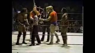 Barry Windham & Charlie Cook vs Roddy Piper & Angelo Mosca