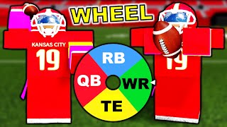 This WHEEL Decides My POSITION! (Football Fusion 2)