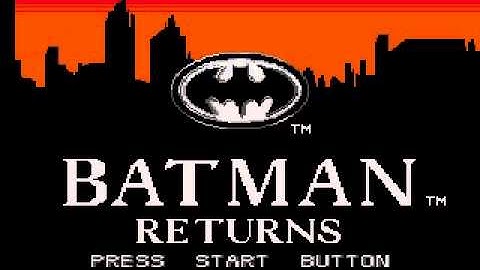 Sega Master System - Batman Returns Intro