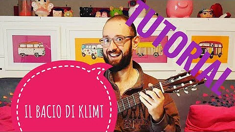 Come si suona IL BACIO DI KLIMT di Emanuele Aloia- tutorial chitarra- accordi con e senza barrè
