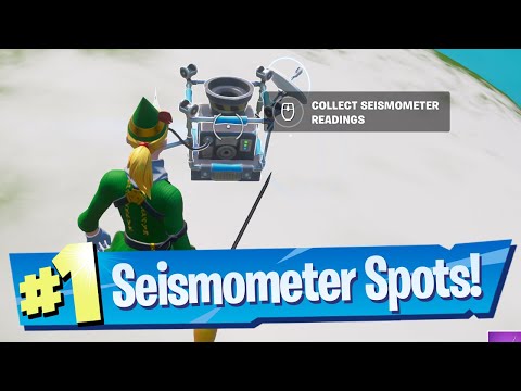 Receive Next Objective in LogJam Lumberyard & Collect Readings From Seismometers Location - Fortnite