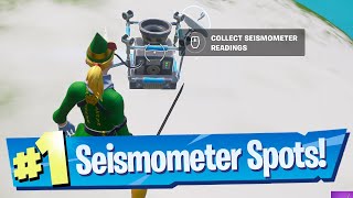 Receive Next Objective in LogJam Lumberyard &amp; Collect Readings From Seismometers Location - Fortnite