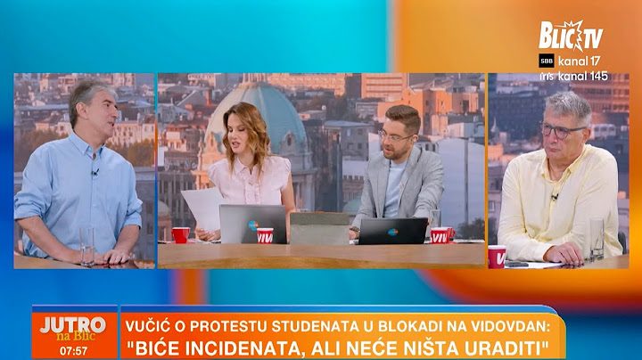 Vučić o protestu studenata u blokadi na Vidovdan: "Biće incidenata, ali neće ništa uraditi"