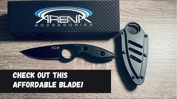 A great horizontal EDC knife from Arena Accessories
