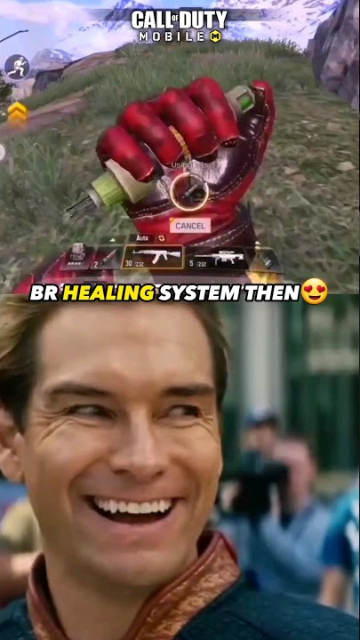 BR Healing System Then vs Now 😭 codm