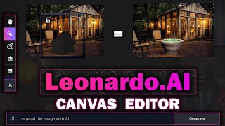 Leonardo AI Canvas Editor  Basic Image Inpainting