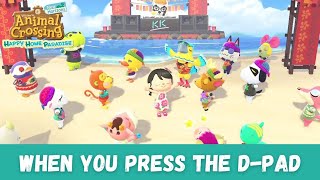 How to Start a Flash Mob at the Music Festival | Animal Crossing DJ KK Concert | ACNH D-Pad DLC