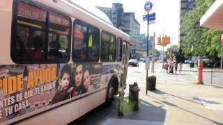 MaBSTOA Bus: GWB Bound Orion 5 CNG #9925 Bx36 at Crotona Pkwy/180th St