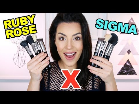 BATALHA DOS PINCEIS: SIGMA X RUBY ROSE | SERÁ QUE O BARATINHO GANHA?!