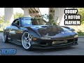 Slaying the streets in a 800hp 3 rotor mazda rx7