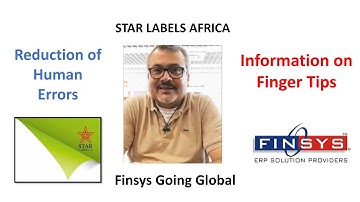 Star Labels Congo, Central Africa | Finsys ERP Software for Label Packaging & Flexible Packaging