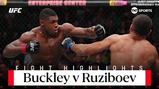 DOMINANT WIN! 💪 | Joaquin Buckley vs Nursulton Ruziboev | UFC Fight Night Highlight