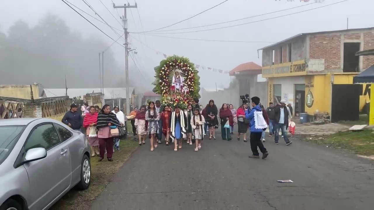 FIESTA A LA VIRGEN DE GUADALUPE EN POMACUARAN MICHOACAN. 13 DE DICIEMBRE DEL 2025.