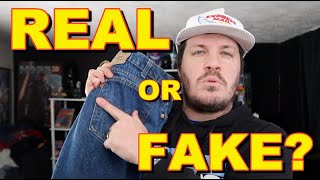 How To Spot Fake Levi's Jeans