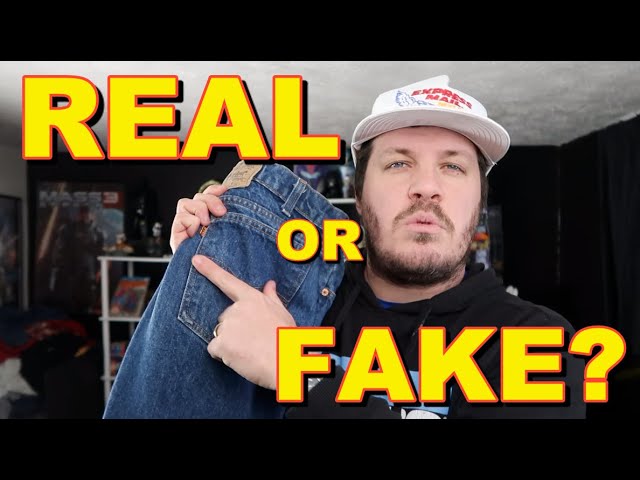 LEVI'S JEANS | REAL VS FAKE | HOW TO SPOT FAKE LEVI'S JEANS! - YouTube