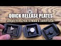 Quick Release Plates and Artist's Easels Quick Release Plates and Artist's Easels