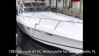 1997 43 foot Formula 41 PC Motoryacht for sale in Destin, FL. $49,500.