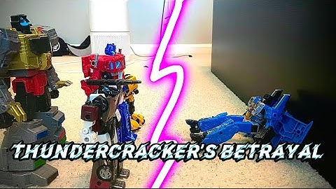 Transformers Devastation | Thundercracker Betrays the Decepticons Stop Motion