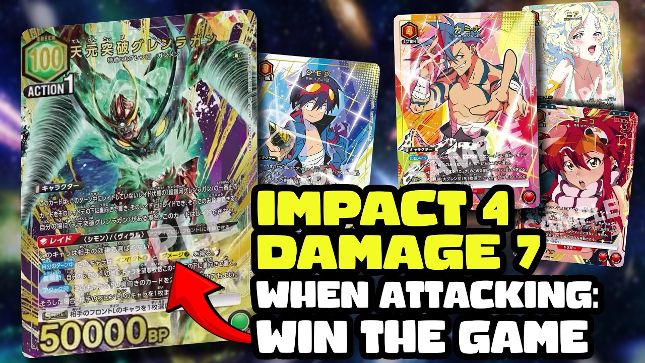Union Arenas Next BIG Set!! All Reveals So Far for Gurren Lagann