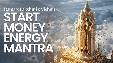 Triple Mantra for Abundance, Peace & Spiritual Growth | Rama x Lakshmi x Vishnu #moneymantra