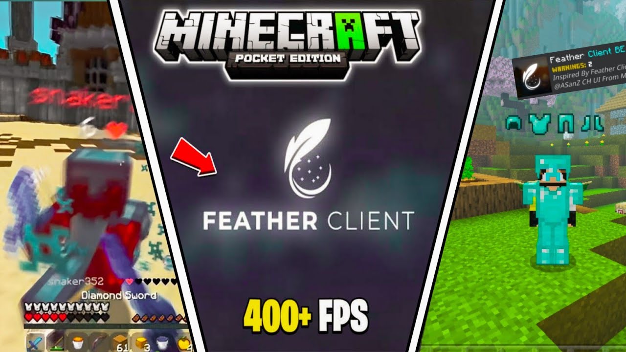 Top 3 Best Client For Minecraft Pocket Edition 1.20 || Lag Free & Fps ...