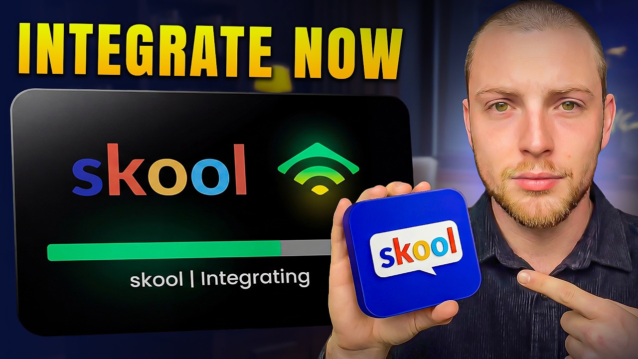 Skool to Klaviyo integration tutorial showing Zapier setup