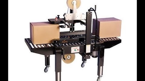 Eastey SB-2EX Side Belt Case Taper with Conveyor PSI