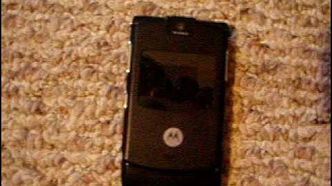 Hack a Razr cell phone password