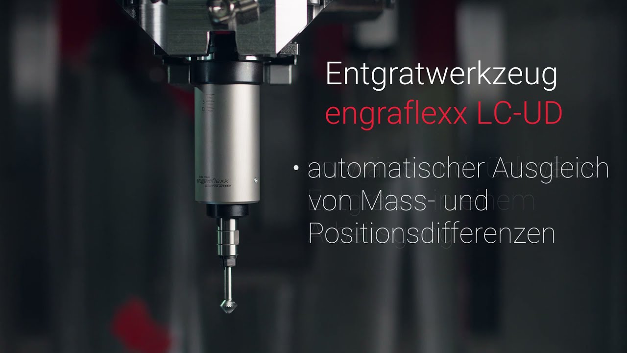 engraflexx LC UD / Doppelseitig gravostar Entgratwerkzeug, undefinierte Kanten, Gussteile entgraten