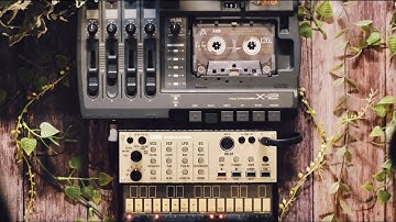 Lo-Fi Analog Synth Jam with KORG VolcaKeys and FOSTEX X12 | Lofi Ambient | Soundscape | Experimental