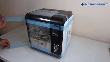 FlashForge Adventurer 3 Unboxing