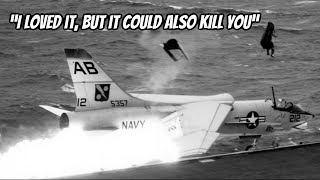 Flying, Fighting, and Ejecting From an F8 Crusader