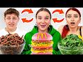 24 Stunden ESSEN TAUSCHEN 🤯 🔁 (mit Geschwistern)