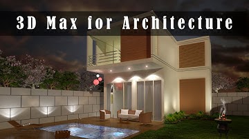 3D max tutorial for architecture-Part 12