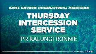 || WELCOME TO OUR || _INTERCESSION THURSDAY SERVICE LIVE _  ||  23rd APRIL 2026|| PR KALUNGI RONNIE