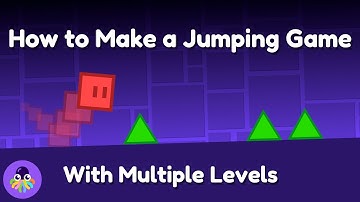 How to Make a Jumping Game on the Phone with Multiple Levels and Obstacles | OctoStudio Tutorial