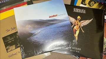 ASMR Vinyl Unboxing #3: Nirvana, Miles Davis, Tom Petty, & More!  (No Talking, Wrapper Sounds)