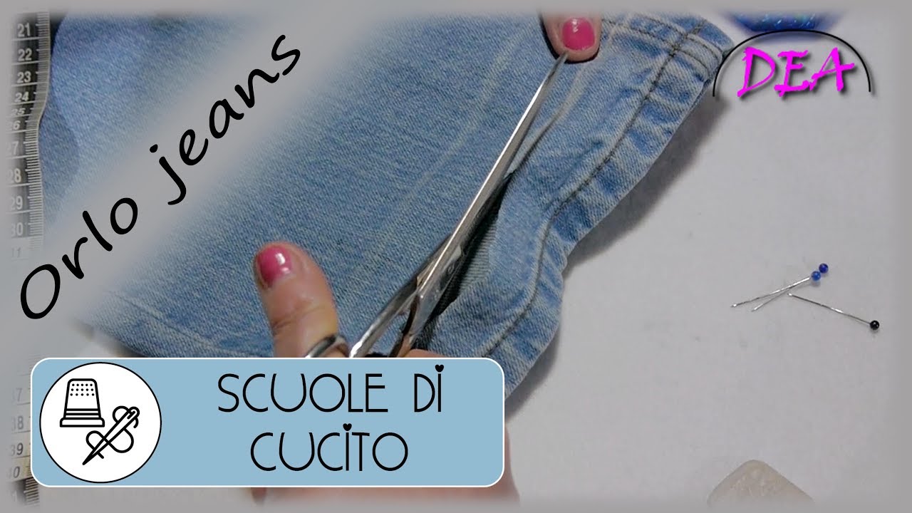 T.10Â°-Orlo jeans. Come realizzare un orlo jeans veloce senza ... - 