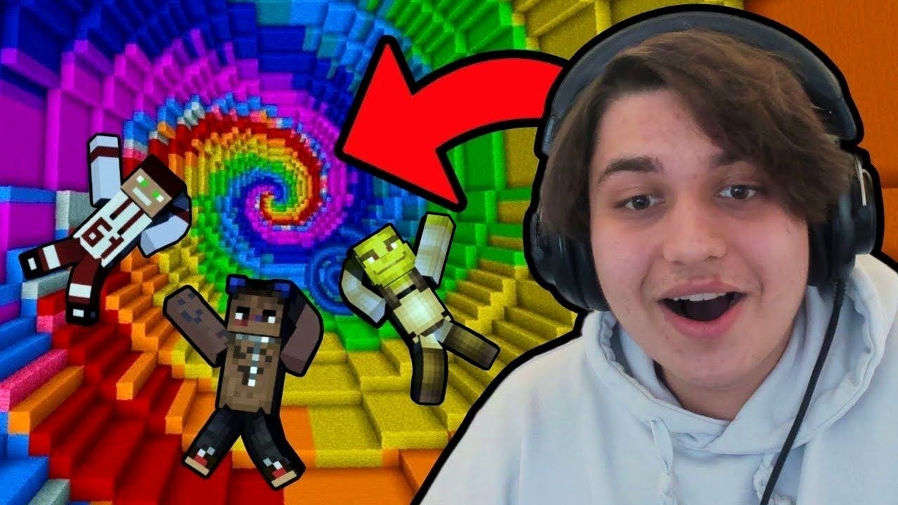SUYA ATLAAA YENİDEN! Ekiple Minecraft Dropper @LAZ @Lord Enzel
