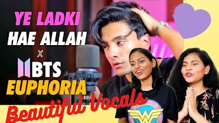 BTS Euphoria x Ye Ladki Hai Allah (Mashup by Aksh Baghla) | Reaction video
